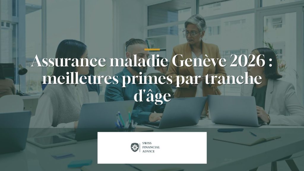 Assurance maladie Genève 2026 : meilleures primes par tranche d'âge