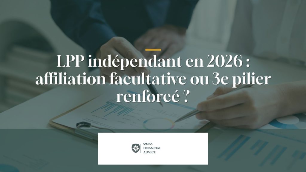 LPP indépendant en 2026 : affiliation facultative ou 3e pilier renforcé ?