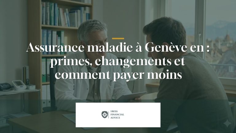 Assurance maladie à Genève en 2026 : primes, changements et comment payer moins